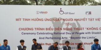 Ấn tượng chương trình biểu diễn nghệ thuật “Không giới hạn” của người khuyết tật