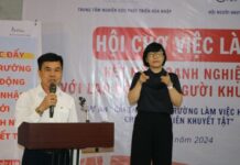 Hội chợ việc làm cho người khuyết tật tại Hà Nội